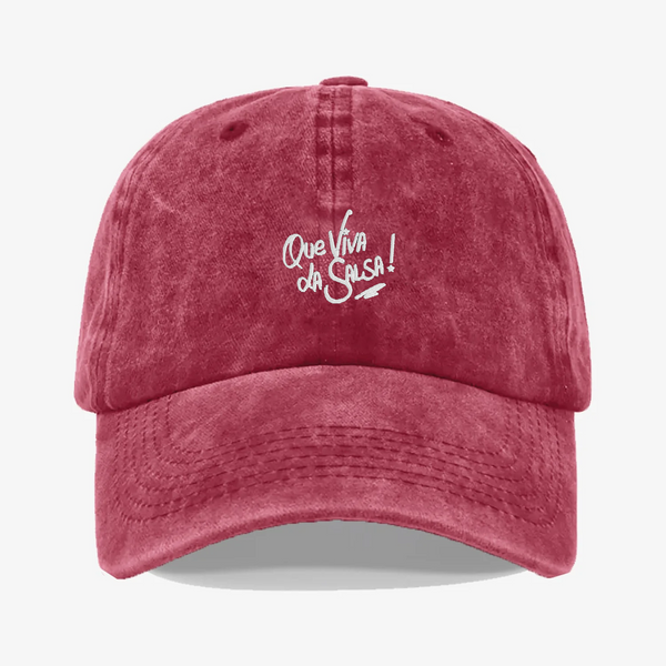 Gorra Prelavada - Que viva la salsa