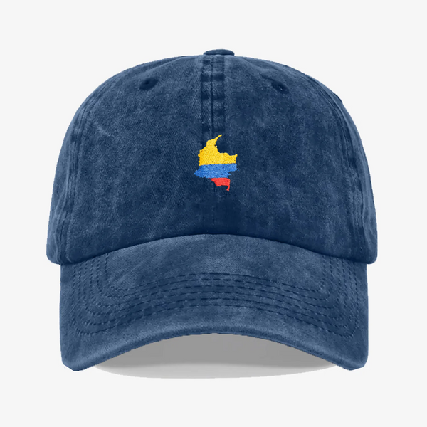 Gorra Prelavada - Map colombia