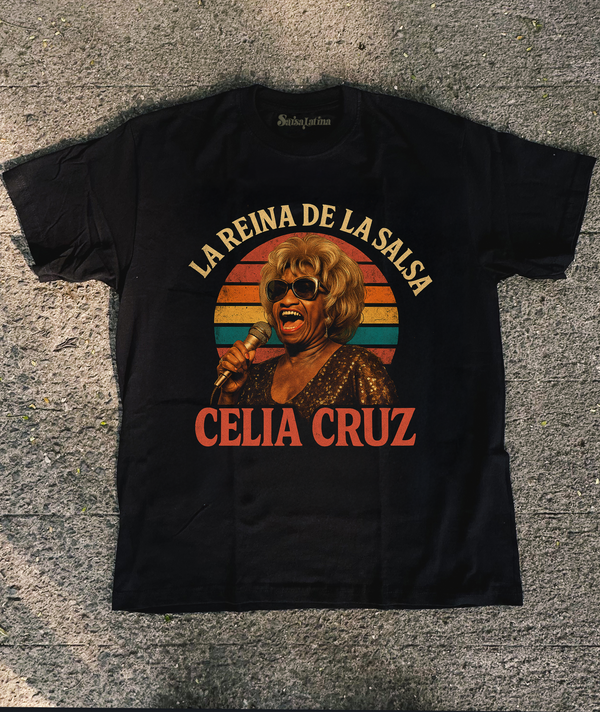Celia cruz - Black T-Shirt
