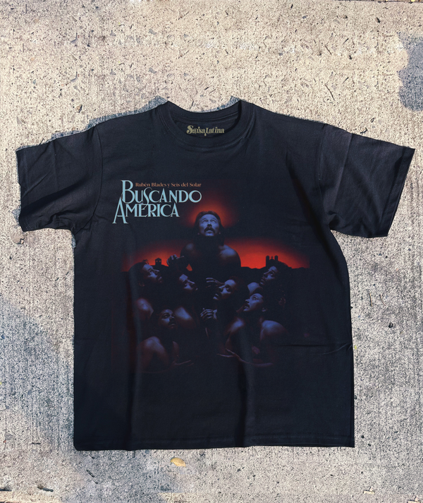 Ruben, America - Black T- Shirt