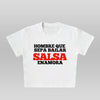 Hombre que sepa Bailar - BABY TEE/CROP TOP