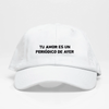 Gorra DRILL - TU AMOR ES UN PERIODICO