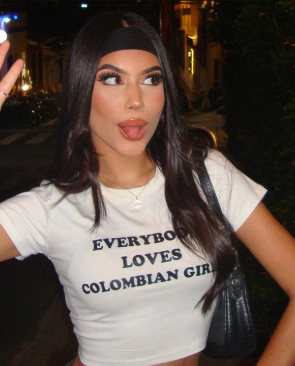 Colombian girls- BABY TEE/CROP TOP