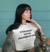 Colombian girls- BABY TEE/CROP TOP