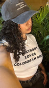 Colombian girls- BABY TEE/CROP TOP
