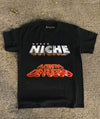 A Prueba De Fuego - Grupo Niche - Black T- Shirt