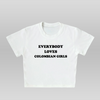 Colombian girls- BABY TEE/CROP TOP