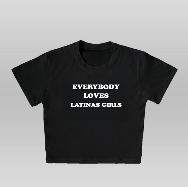 Latinas girls- BABY TEE/CROP TOP