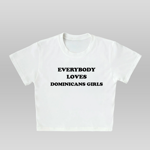 Diminicans girl - BABY TEE/CROP TOP